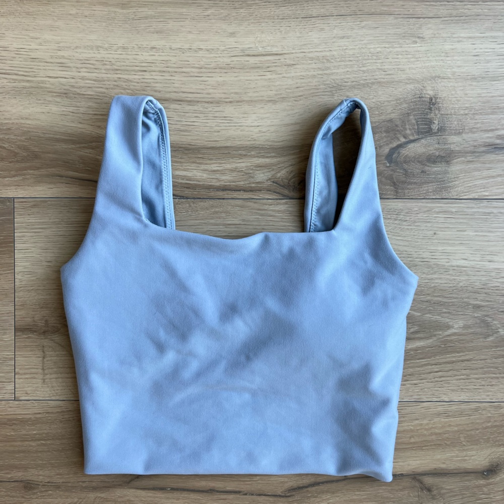 Abercrombie & Fitch Light Blue Crop Top YPB Activewear